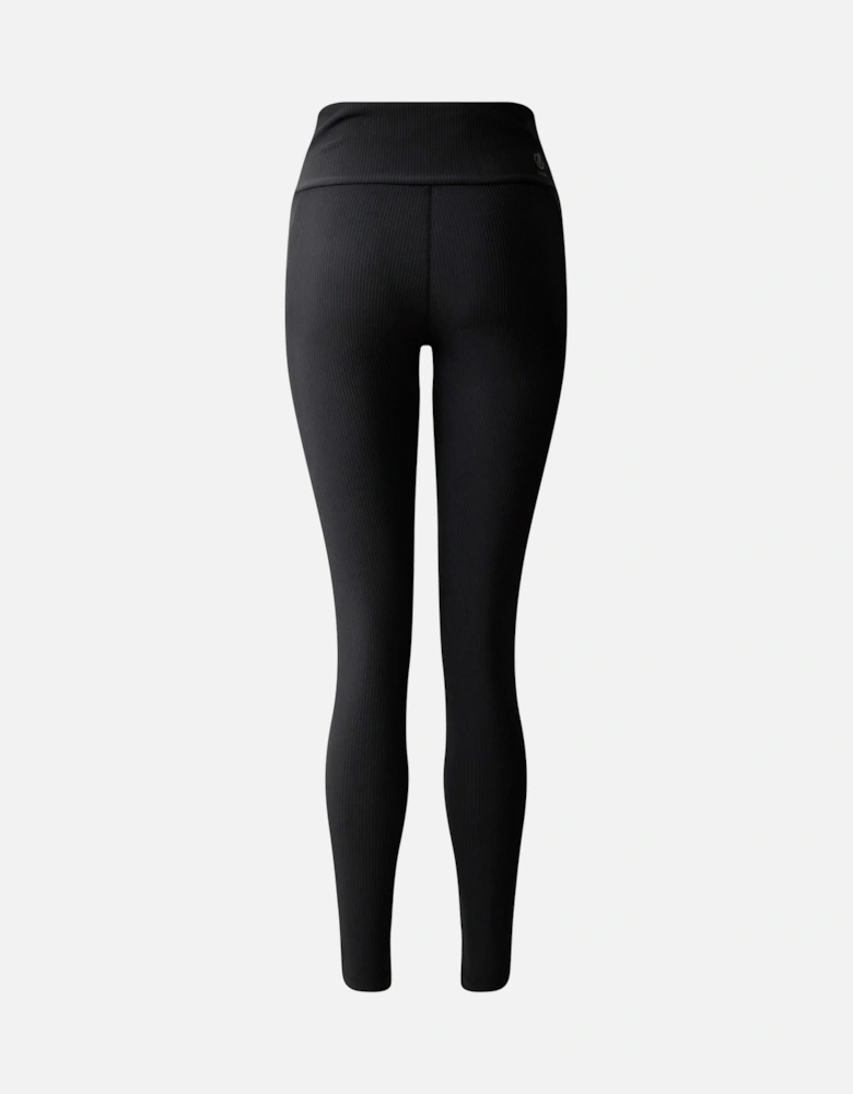 Womens/Ladies Hustle Ribbed Leggings