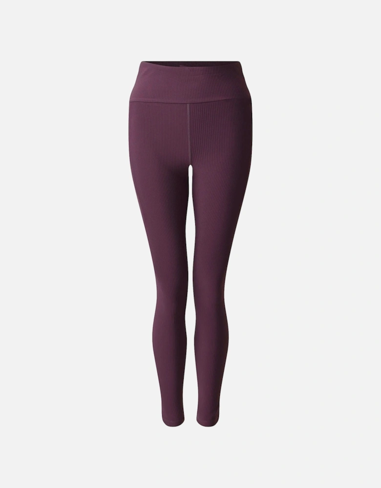 Womens/Ladies Hustle Ribbed Leggings