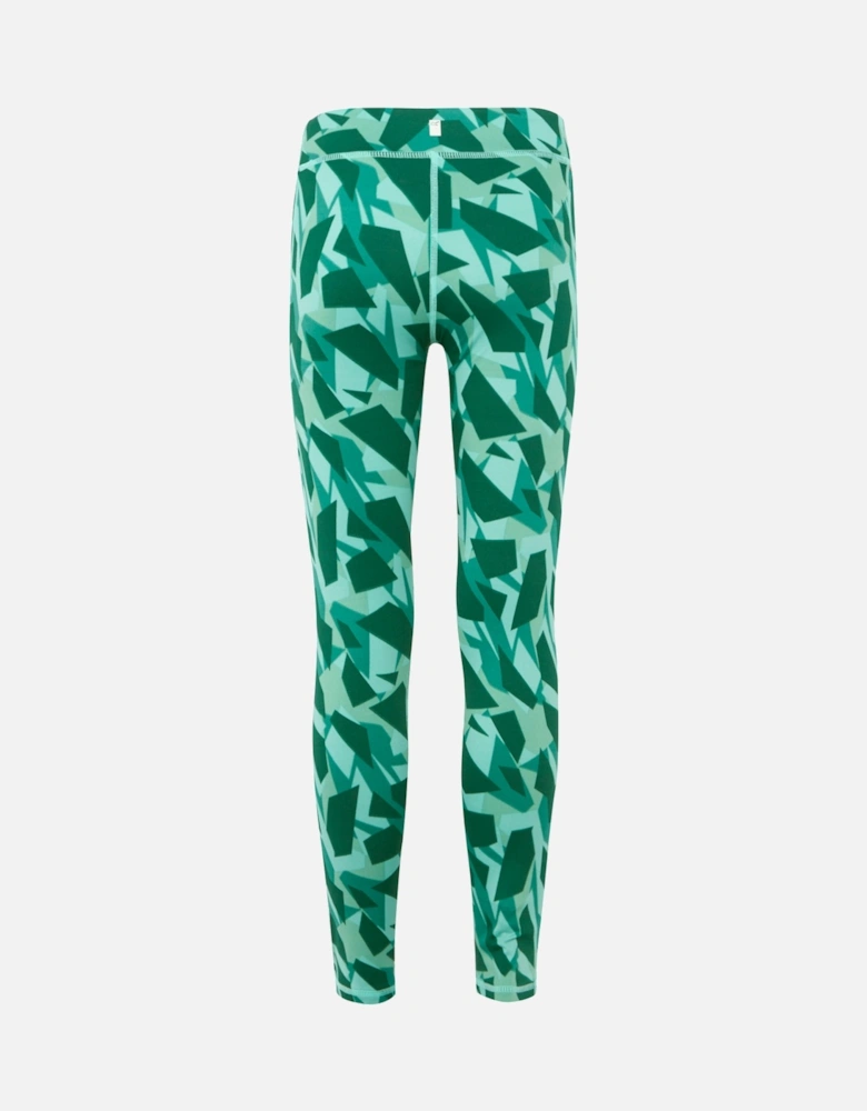 Girls Barlia Abstract Camo Winter Leggings