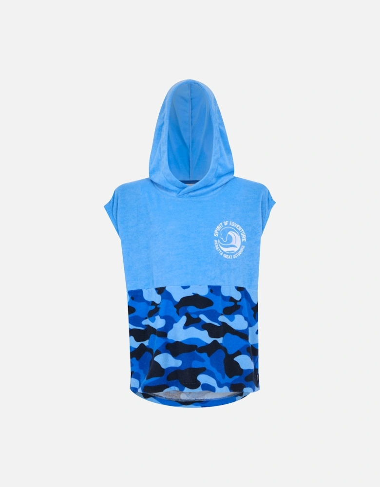 Childrens/Kids II Camo Hooded Towel