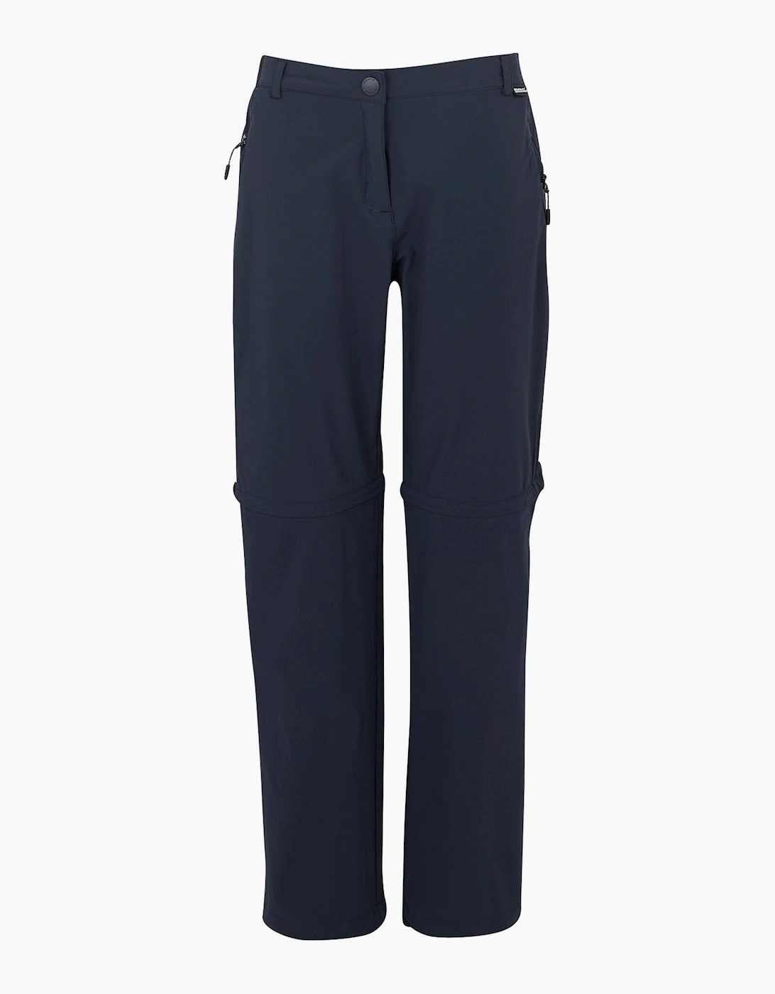 Regatta Women's Navy / Travel Light Ii Packaway Hiking Trousers - Size: 8 Uk R