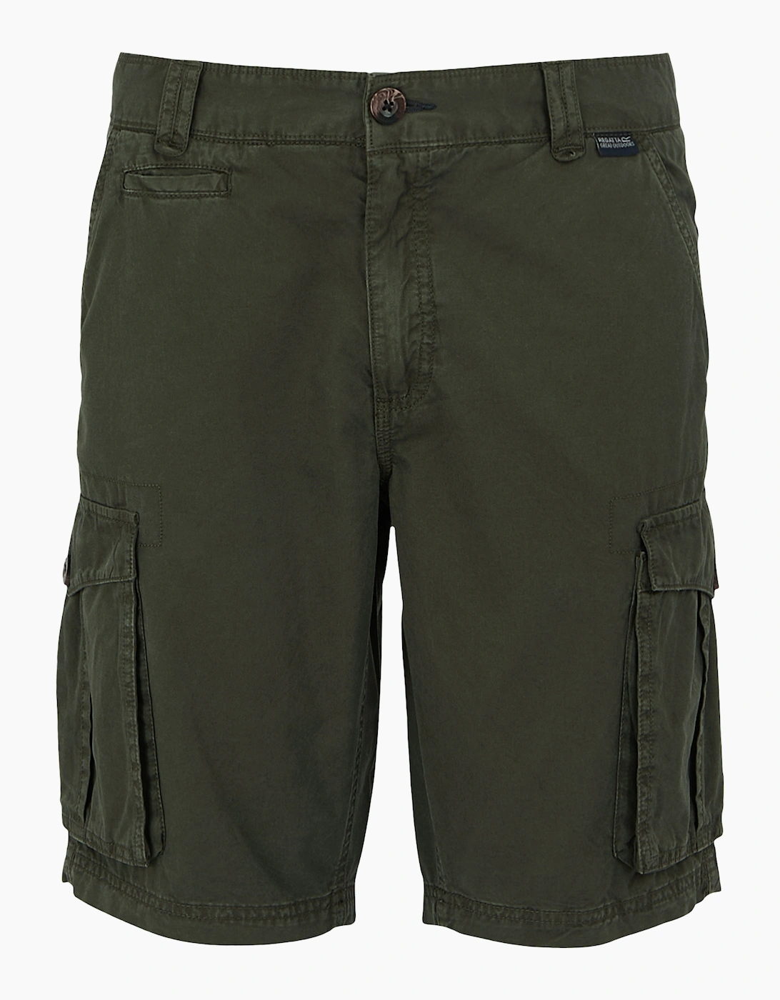 Regatta Men's Green Shorebay Ii Cargo Shorts - : 32/33 33R