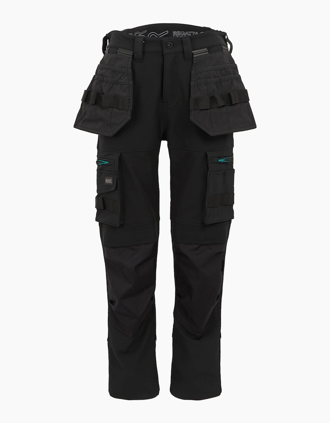 Regatta Women's Black Professional / Waterproof Trousers - Size 14/32In