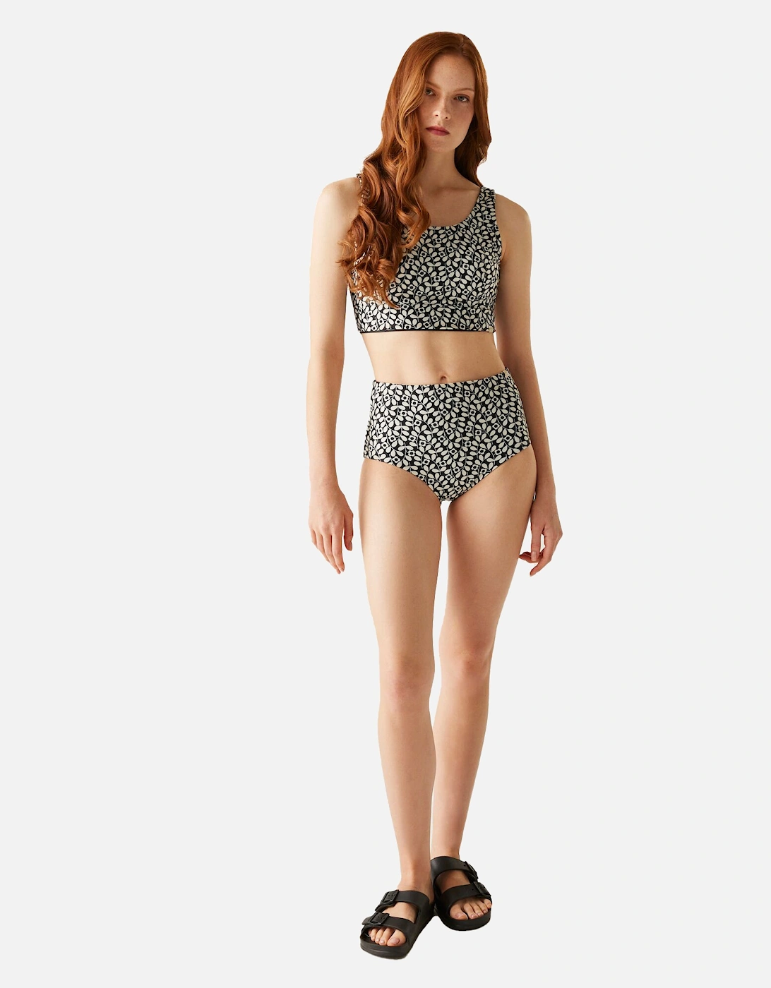 Womens/Ladies Orla Kiely Jasmine Flower Reversible Bikini