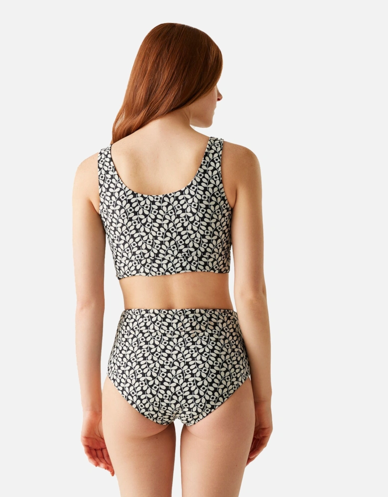 Womens/Ladies Orla Kiely Jasmine Flower Reversible Bikini