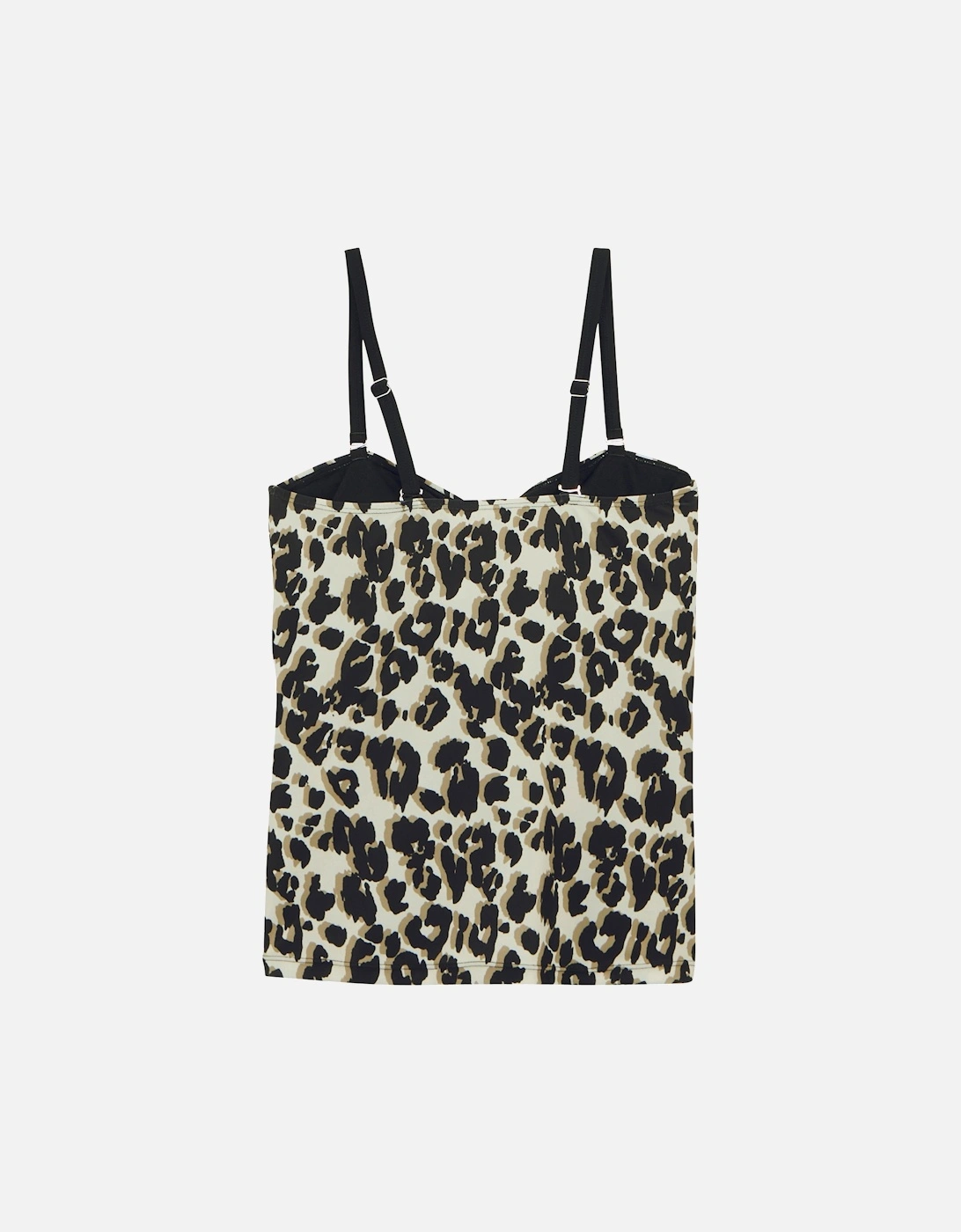 Womens/Ladies Aceana III Leopard Print Tankini Top