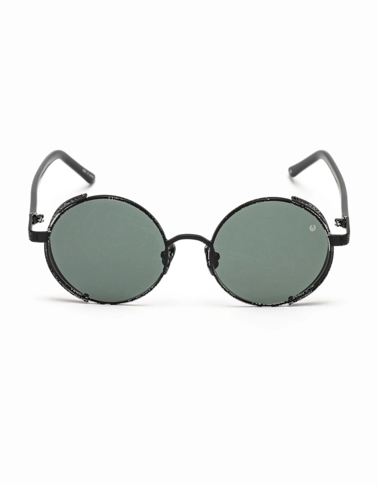 Stainless Steel Bracelet Watch with Black Dial Women Sunglasses