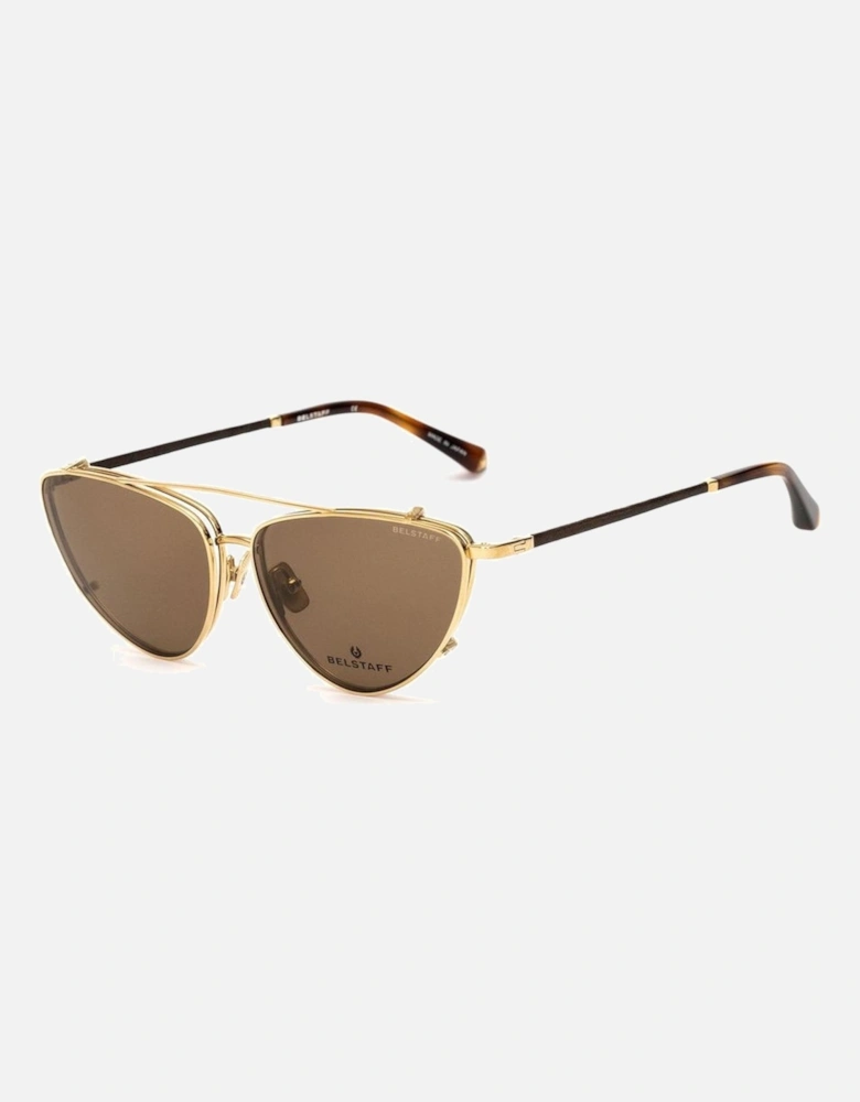 Handmade High Grade Acetate Eyeglasses Women - Gold Frames