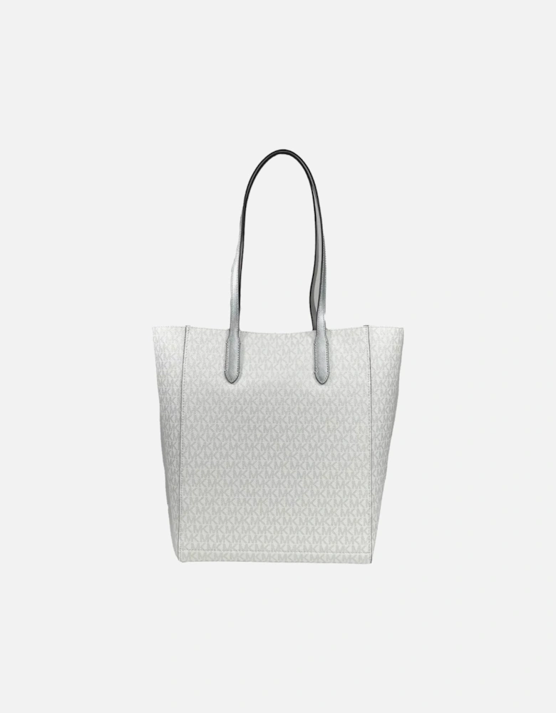 Vincent Leather Tote with Card Case Women - Silver Tote Bags