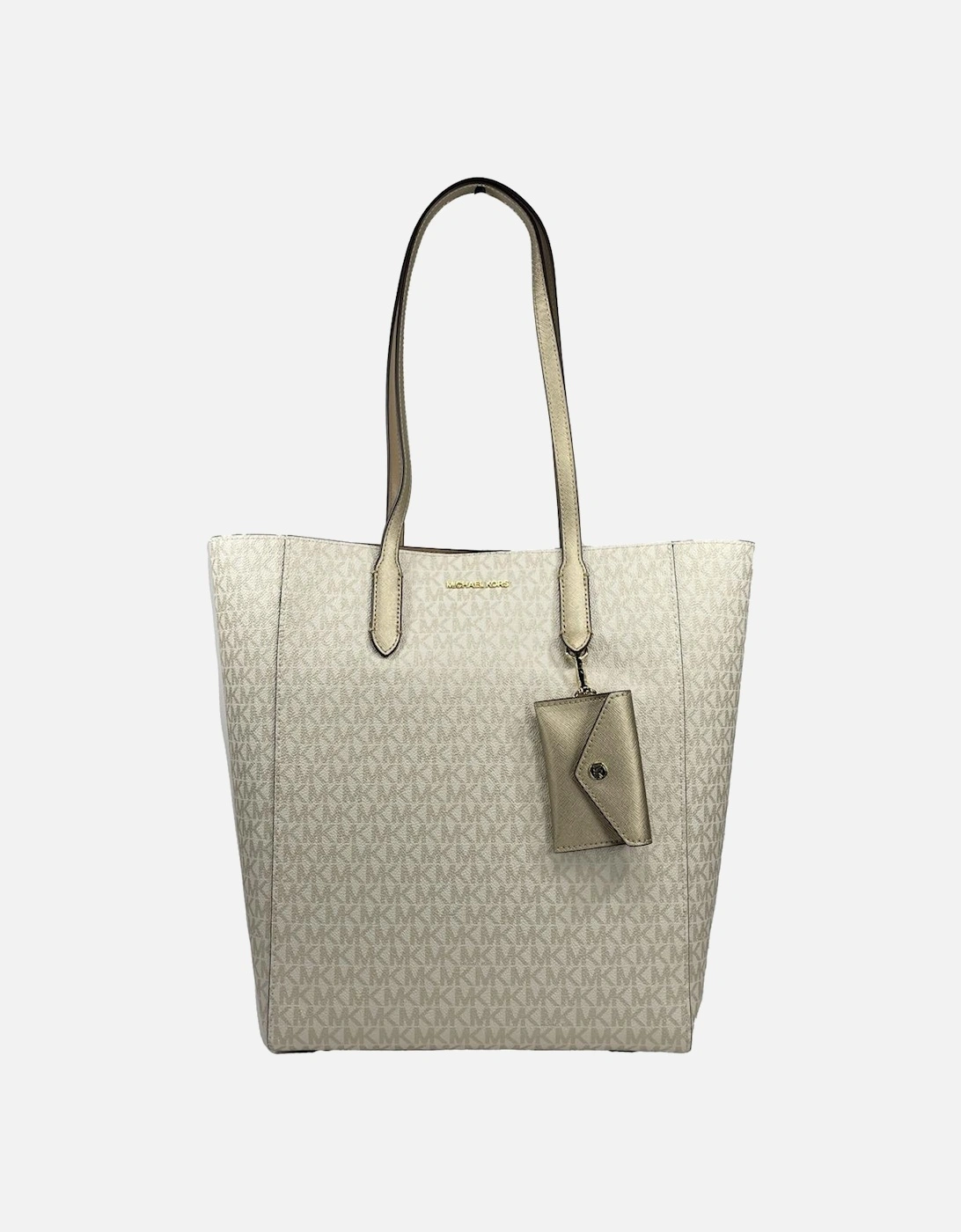 Vincent Leather Tote with Card Case Women - Gold Tote Bags, 4 of 3