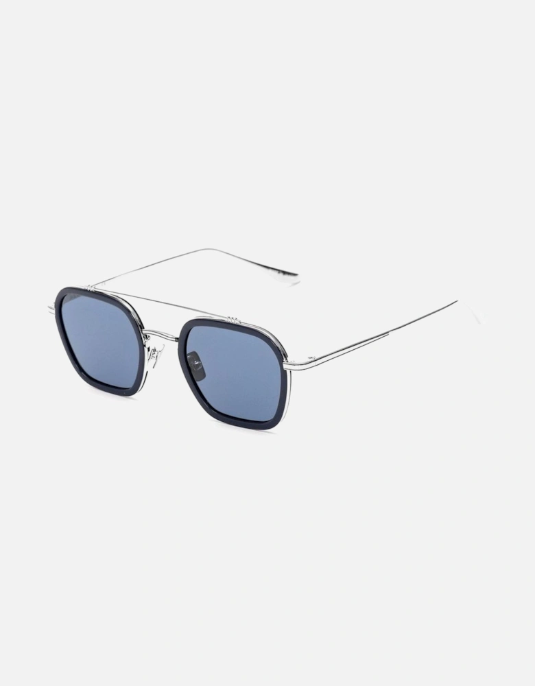Titanium Handmade Watch with Zeiss Lenses Unisex - Blue Sunglasses