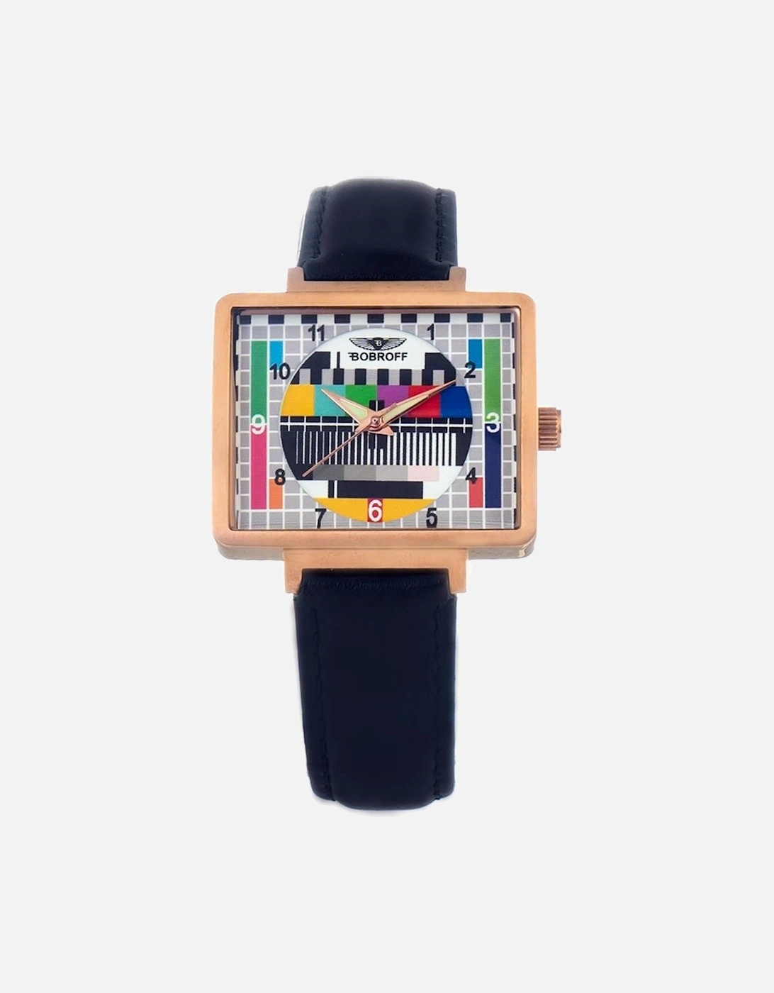 Quartz Analog Steel Case Leather Bracelet Watch Women - Black Watches, 4 of 3