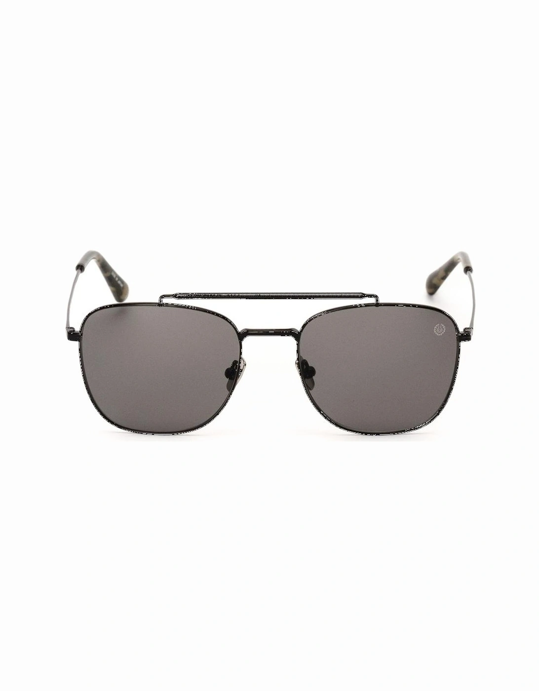 Handmade Titanium Bracelet Watch with Black Dial Unisex Sunglasses