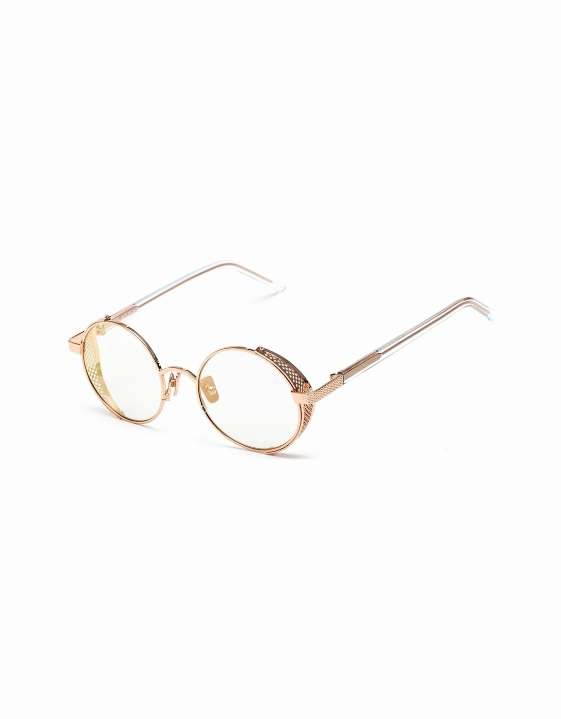 Titanium Bracelet Watch with Golden Dial Women Sunglasses, 3 of 2