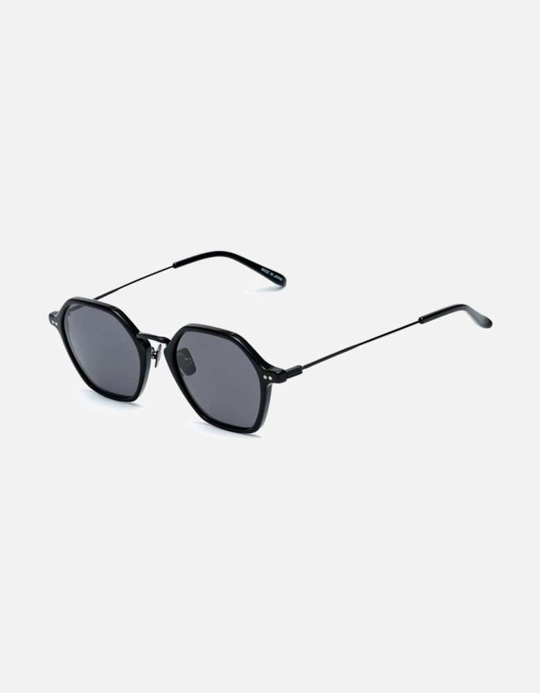 Handmade Acetate Bracelet Watch with Zeiss Lenses Unisex - Black