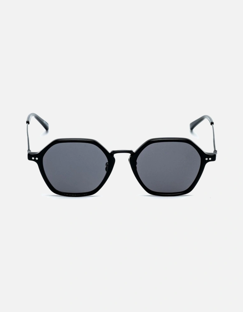 Handmade Acetate Bracelet Watch with Zeiss Lenses Unisex - Black