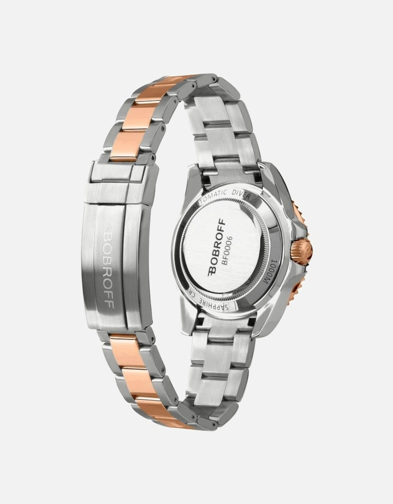 Automatic Stainless Steel Analog Watch Unisex - Silver Unisex Watches