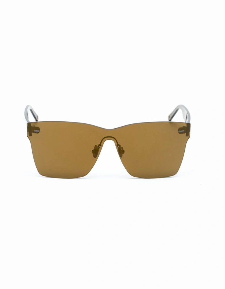Handmade Acetate Bracelet Watch with Brown Dial Women Sunglasses