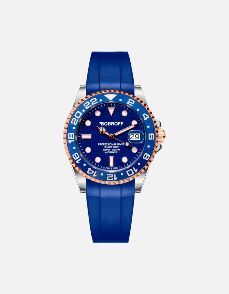 Stainless Steel Automatic Analog Watch Unisex - Black Unisex Watches