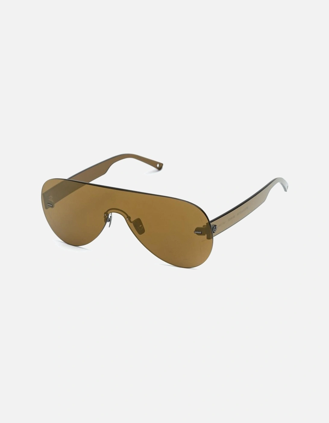 Handmade High-Grade Acetate Watch with Brown Dial Unisex Sunglasses, 3 of 2