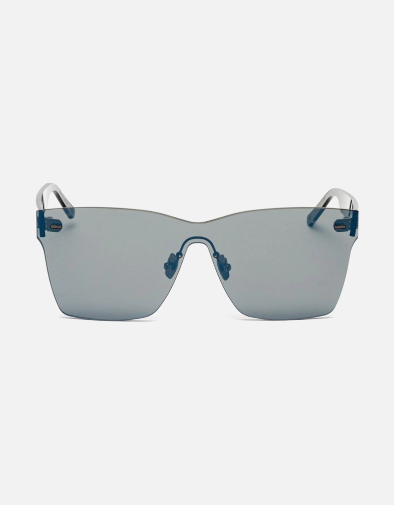 Handmade Acetate Watch with Blue Dial Women Sunglasses
