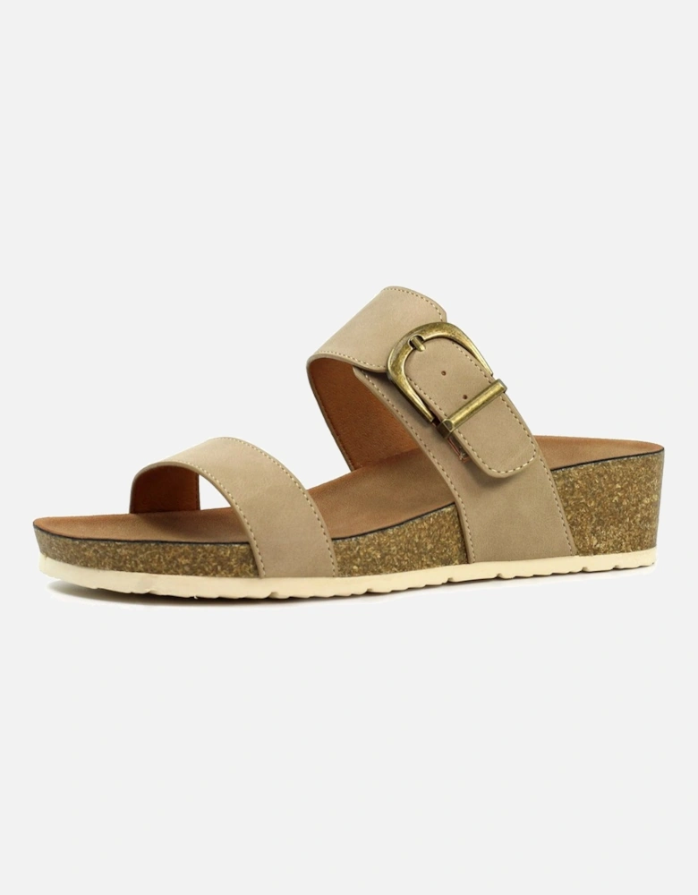 Ripple Womens Wedge Sandals