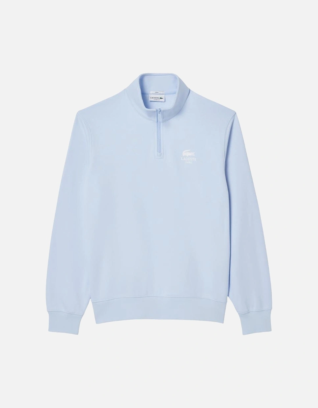 Modern 1/4 Zip Sweatshirt - Light Blue, 5 of 4