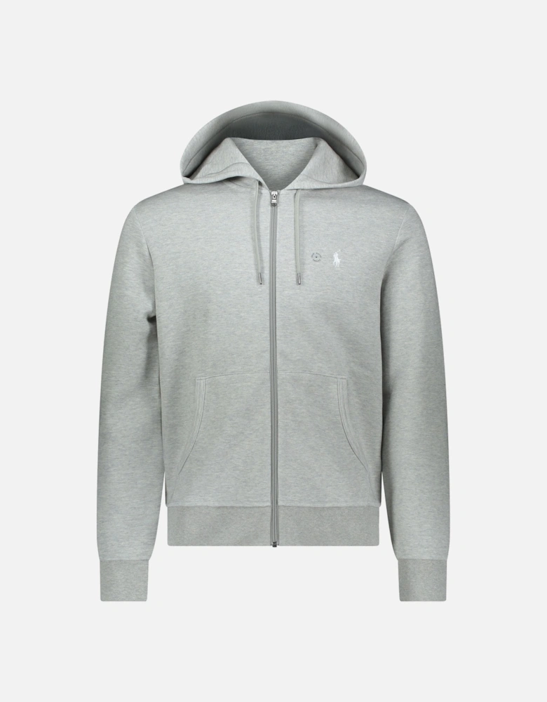 Ralph Lauren Zip up Hooded Sweatshirt - Grey