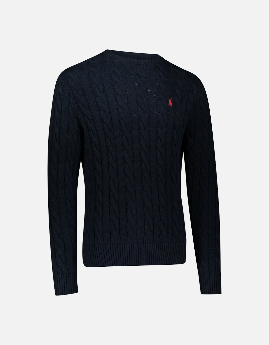 Ralph Lauren Cable Crew Knitwear - Navy