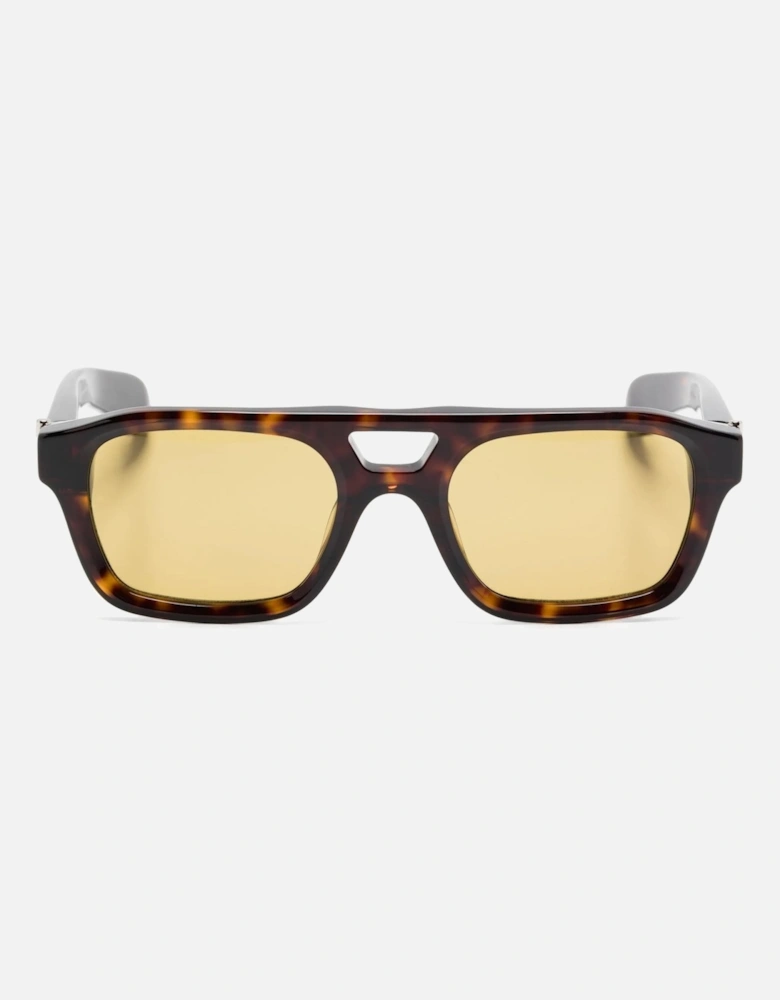 Acetate Branded Glasses Brown