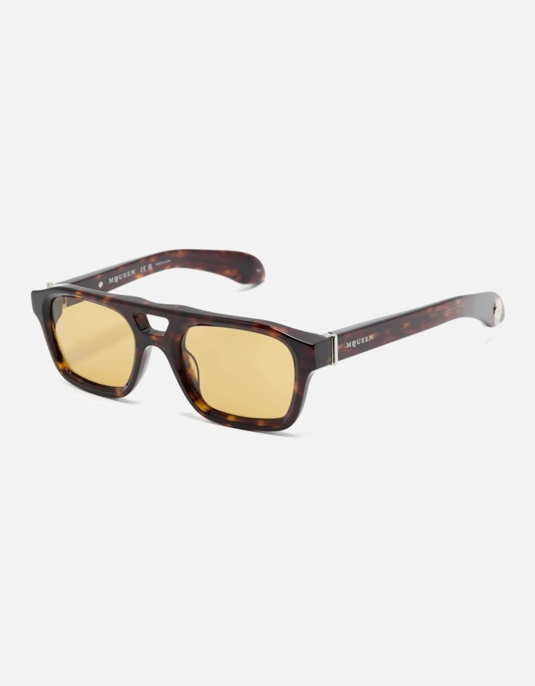 Acetate Branded Glasses Brown