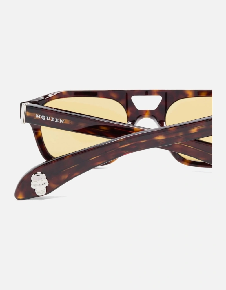 Acetate Branded Glasses Brown