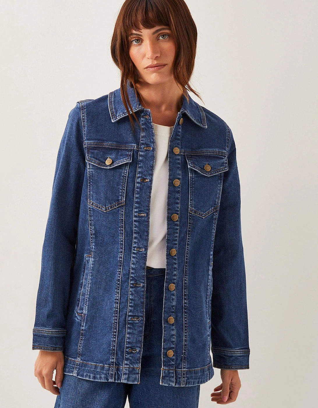 Milly Denim Jacket - Blue, 2 of 1