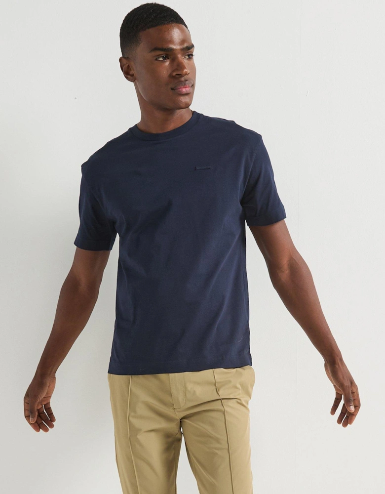 Cotton Comfort Fit T-Shirt - Dark Blue