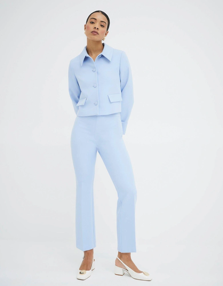 Crop Flare - Light Blue