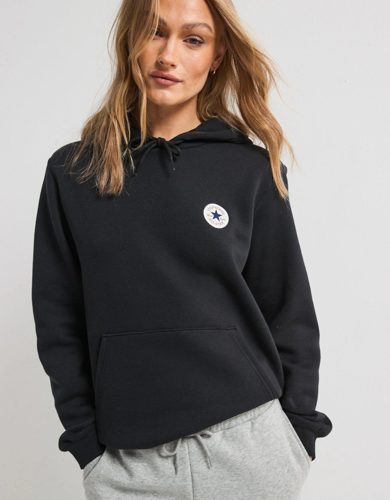 Womens Chuck Patch Hoodie - Black