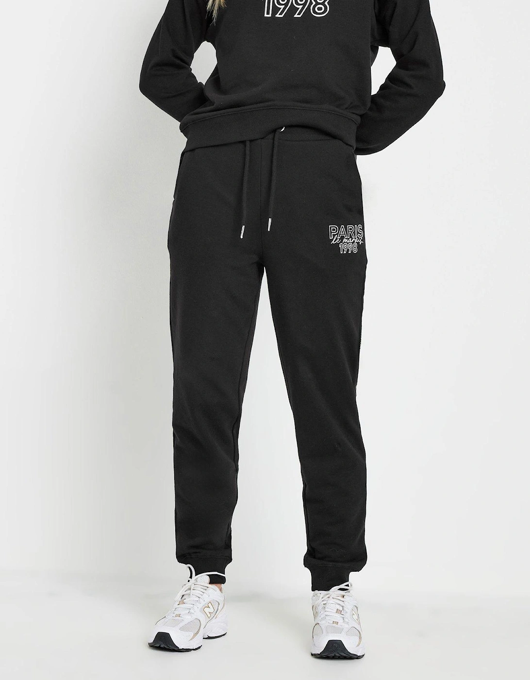 Petite Paris Jogger - Black, 2 of 1