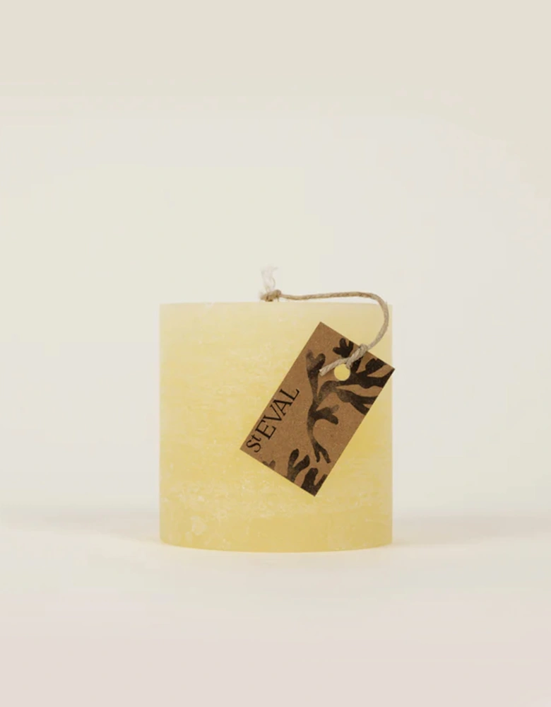 Sea Salt Scented 3"X3" Pillar Candle