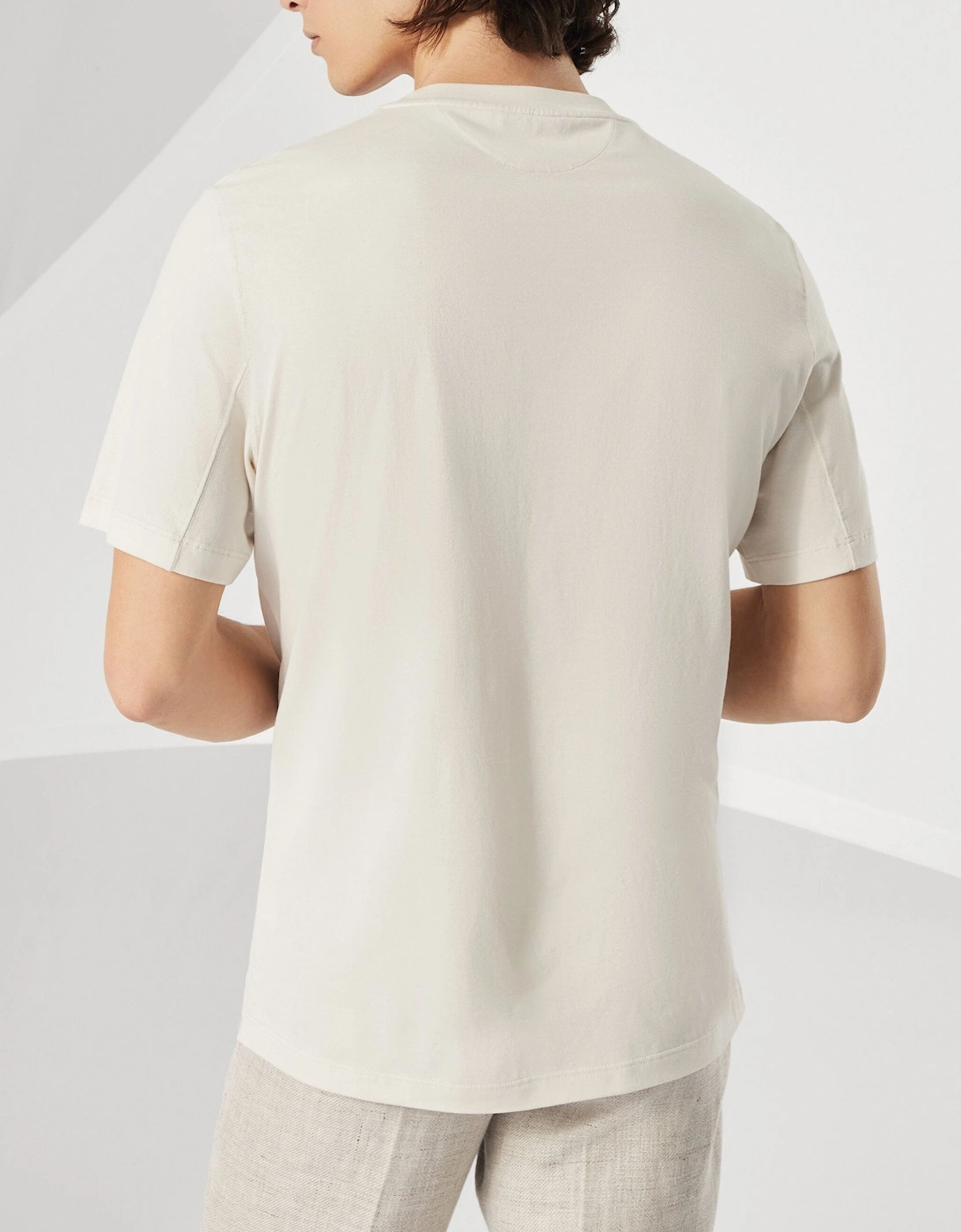 Solomeo Print T-shirt White