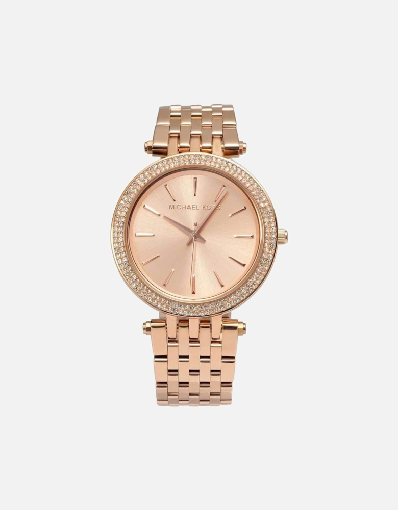 Quartz Stainless Steel Analog Watch Women - Rose Gold Watches