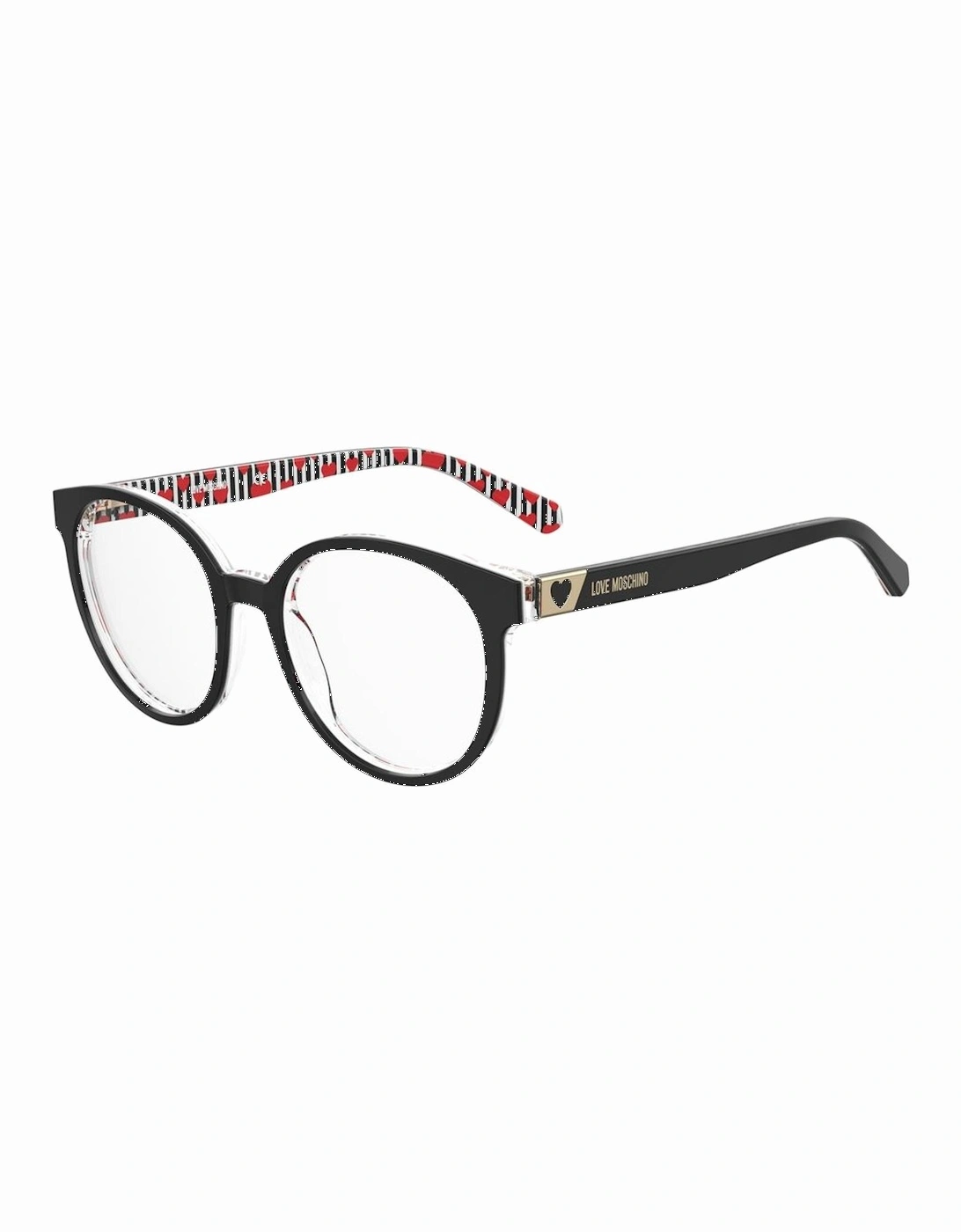 Acetate Rectangular Glasses Women - Black Frames, 3 of 2