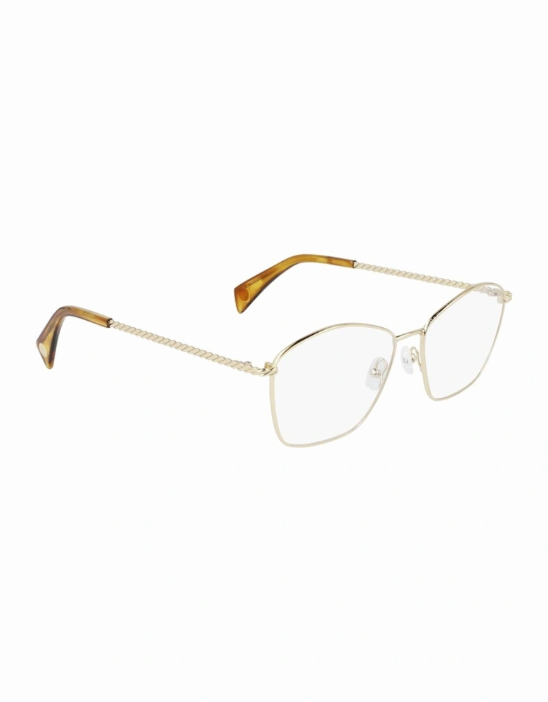 Metal Frame Glasses Women - Yellow