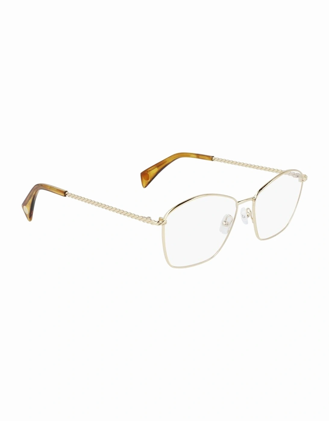 Metal Frame Glasses Women - Yellow, 4 of 3