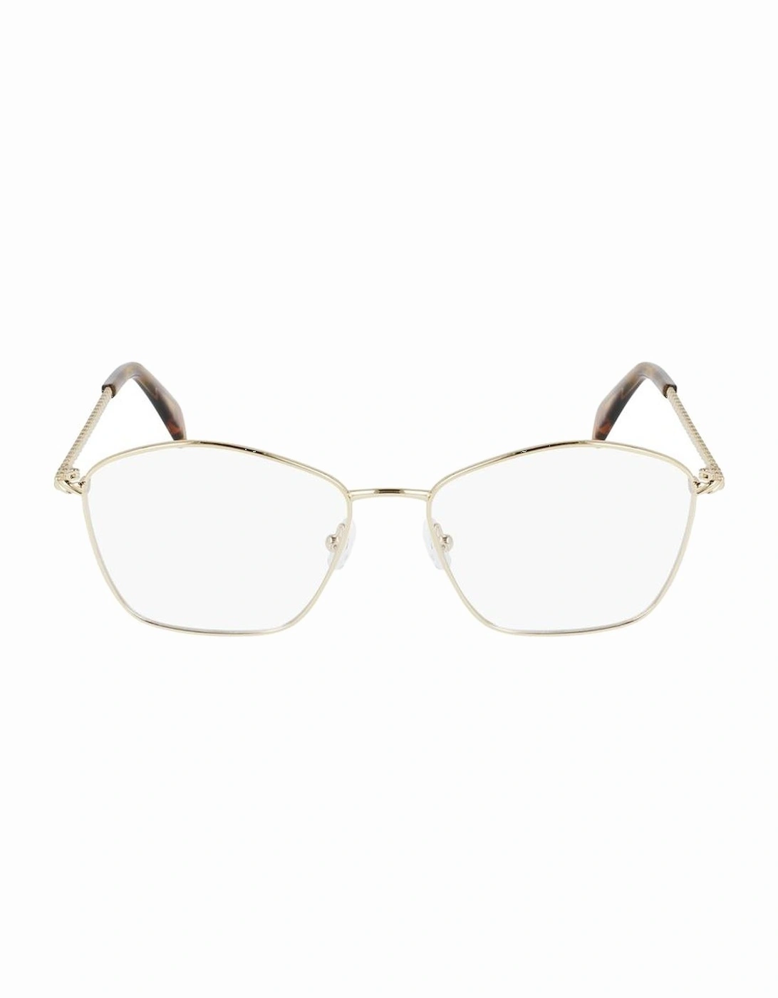 Metal Frame Glasses Women - Yellow