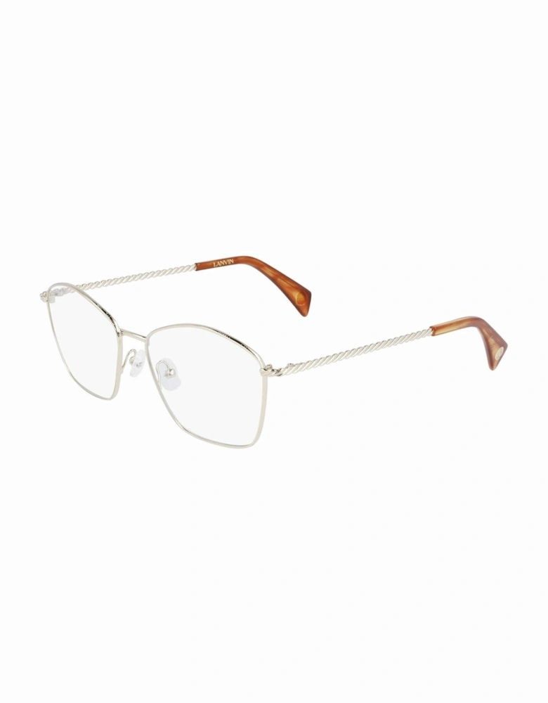 Metal Frame Glasses 54/16/140 mm Women - Yellow