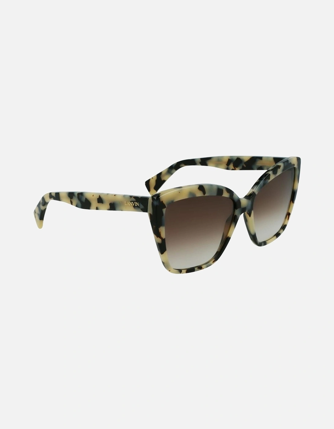 Acetate Sunglasses with Brown Lenses Women - Gray, 4 of 3