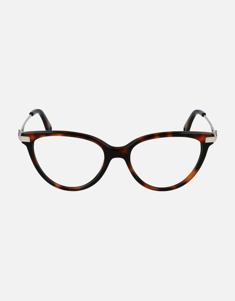 Acetate Rectangular Eyeglasses Women - Brown Frames