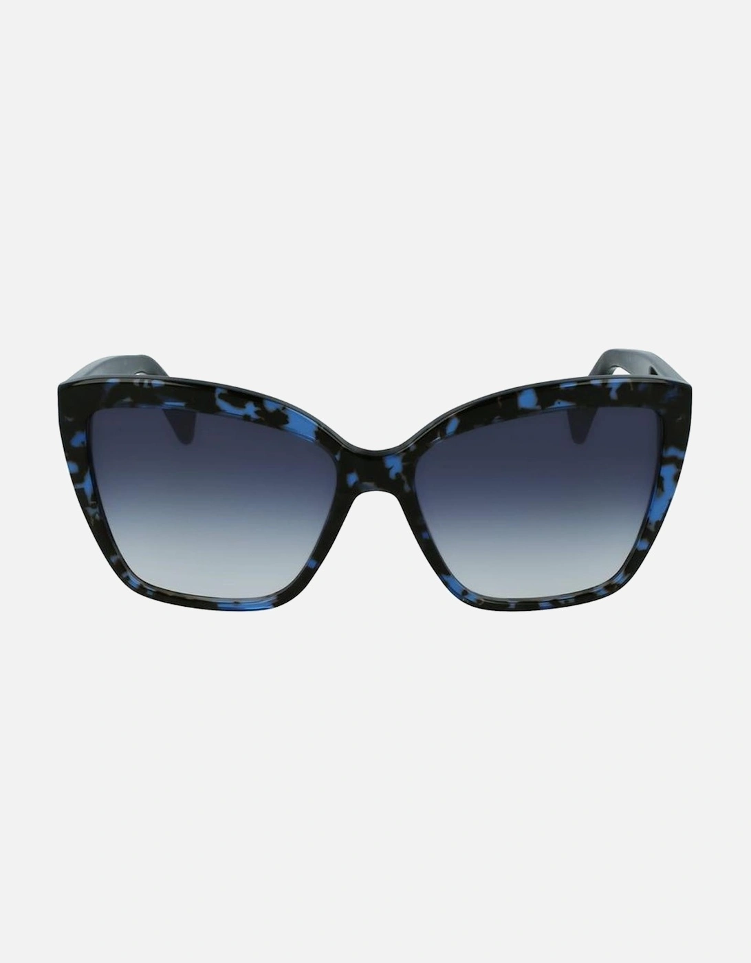 Acetate Sunglasses with Brown Lenses Women - Blue