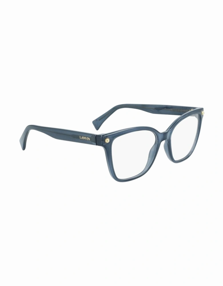 Injected Frame Glasses Women - Blue