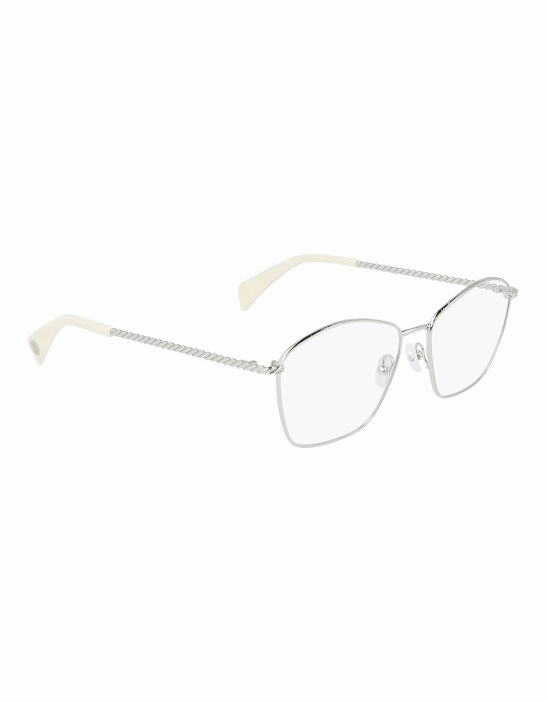 Metal Frame Eyeglasses LNV2103-47 Women - Gray, 4 of 3